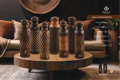 AQUA VINTAGE BOTTLE